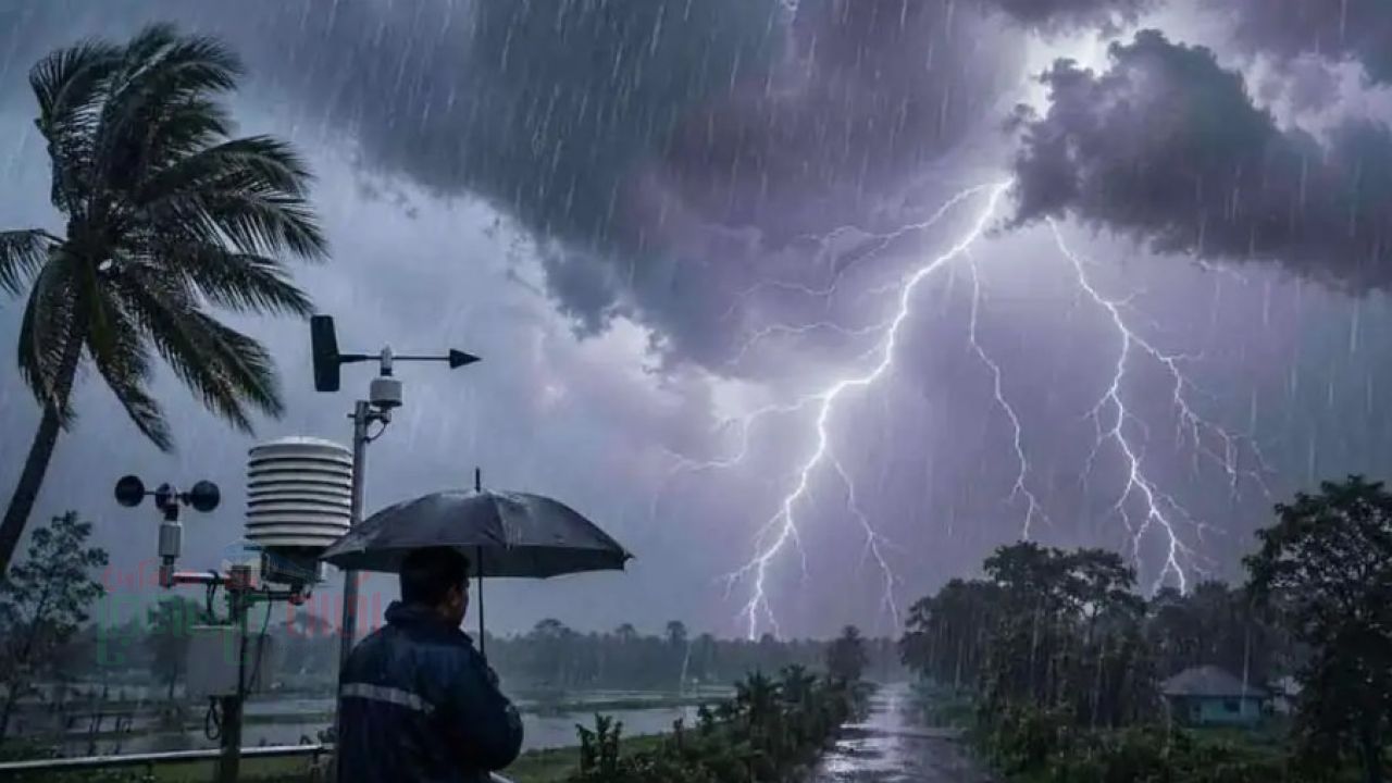 দেশের ১৩ অঞ্চলে ঝড়ো হাওয়া ও বজ্রবৃষ্টির সম্ভাবনা, নদীবন্দরে সতর্কতা
